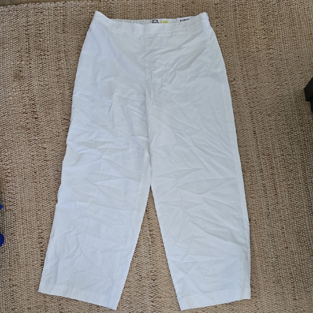 Future Collective Womens High Rise, Straight Leg Pants